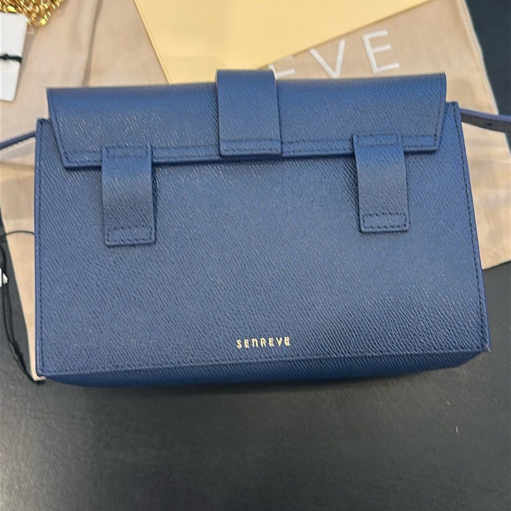 Senreve Navy Blue Crossbody Belt Bag - Picture 9 of 16